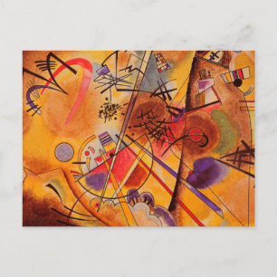 Abstract kunstwerk Kandinsky Briefkaart