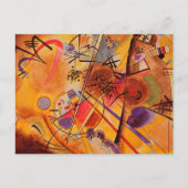 Abstract kunstwerk Kandinsky Briefkaart (Voorkant)