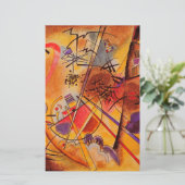 Abstract kunstwerk Kandinsky Briefpapier (Staand voorkant)