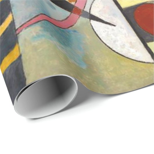 Abstract kunstwerk Kandinsky Cadeaupapier (Rol Hoek)
