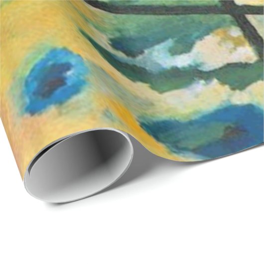 Abstract kunstwerk Kandinsky Cadeaupapier (Rol Hoek)