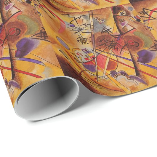 Abstract kunstwerk Kandinsky Cadeaupapier (Rol Hoek)