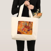 Abstract kunstwerk Kandinsky Grote Tote Bag (Voorkant (product))