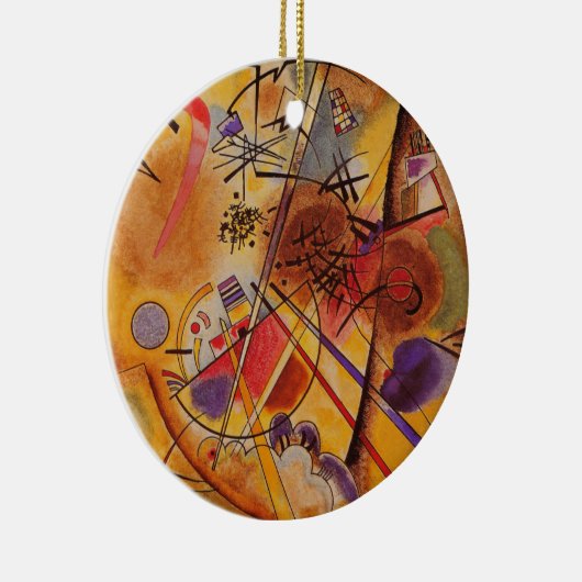 Abstract kunstwerk Kandinsky Keramisch Ornament (Rechts)