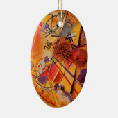 Abstract kunstwerk Kandinsky Keramisch Ornament (Rechts)