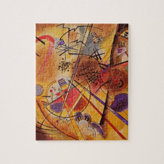 Abstract kunstwerk Kandinsky Legpuzzel (Verticaal)