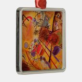 Abstract kunstwerk Kandinsky Metalen Ornament (Rechts)