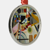Abstract kunstwerk Kandinsky Metalen Ornament (Rechts)