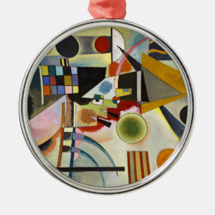 Abstract kunstwerk Kandinsky Metalen Ornament