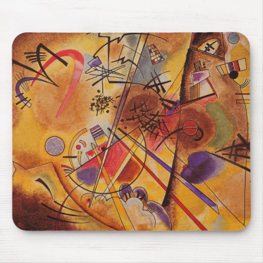 Abstract kunstwerk Kandinsky Muismat (Voorkant)