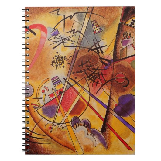Abstract kunstwerk Kandinsky Notitieboek (Voorkant)