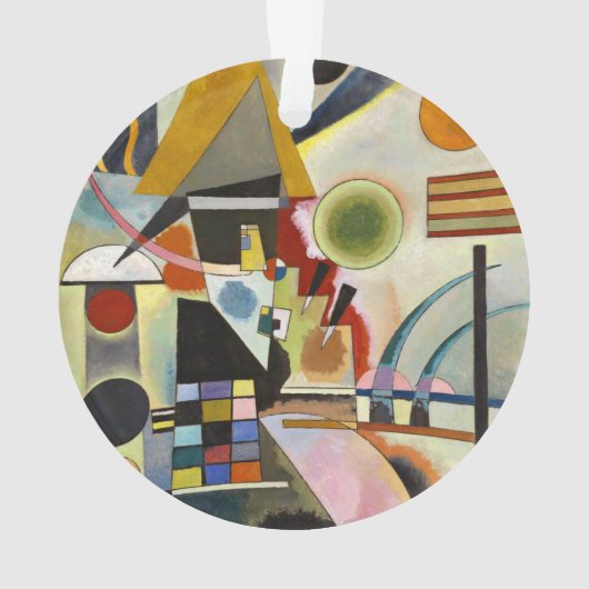 Abstract kunstwerk Kandinsky Ornament (achterkant)