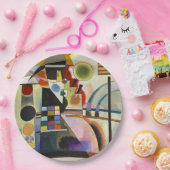 Abstract kunstwerk Kandinsky Papieren Bordje (Feest)