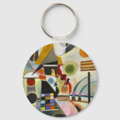 Abstract kunstwerk Kandinsky Sleutelhanger (Achterkant)