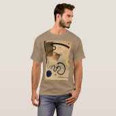 Abstract kunstwerk Kandinsky T-shirt (Voorkant volledig)