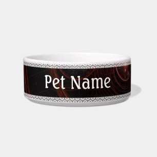 Abstract kunstwerk met Starlight en Bowl Voerbakje