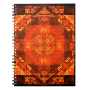 Abstract kunstwerk Notitieboek