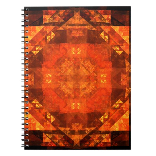 Abstract kunstwerk Notitieboek (Voorkant)