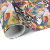 Abstract kunstwerk uit de samenstelling van Kandin Cadeaupapier (Rol Hoek)