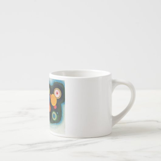 Abstract kunstwerk van Kandinsky Espresso Kop (Rechts)