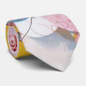 Abstract kunstwerk van Kandinsky Stropdas (Opgerold)