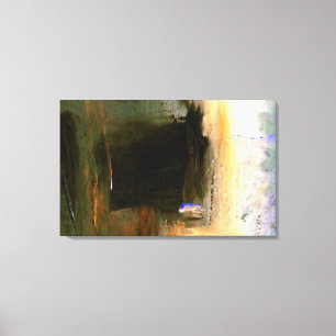 Abstract kunstwerk verpakt 3 canvases set canvas afdruk