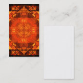 Abstract kunstwerk Visitekaartje (Voorkant / Achterkant)