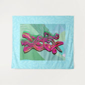 abstract kunstwerk wandkleed (Voorkant (horizontaal))