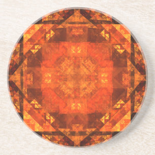 Abstract kunstzandsteen Onderzetter