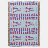 Abstract Kunstzinnig Deken (Voorkant Verticaal)