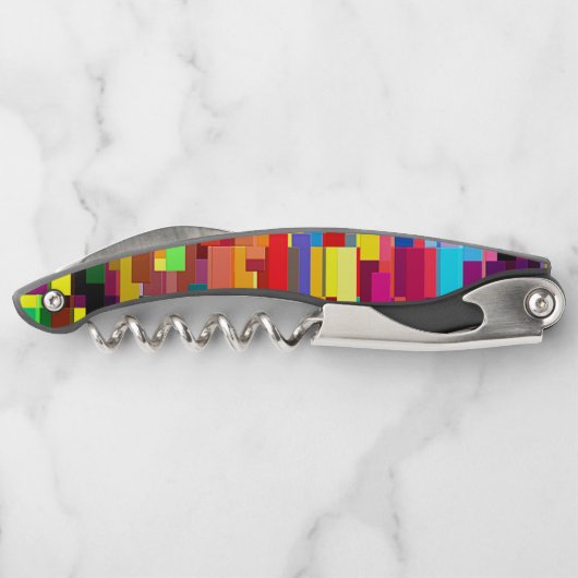 Abstract Kurkentrekker (Achterkant)