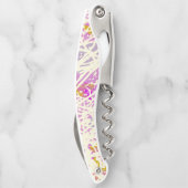 Abstract Kurkentrekker (Achterkant)