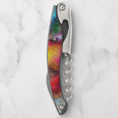 Abstract Kurkentrekker (Achterkant)