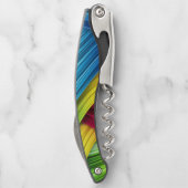 Abstract Kurkentrekker (Achterkant)