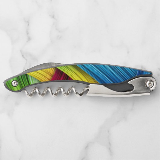 Abstract Kurkentrekker (Achterkant)