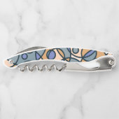 Abstract Kurkentrekker (Achterkant)