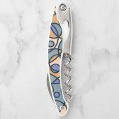 Abstract Kurkentrekker (Achterkant)