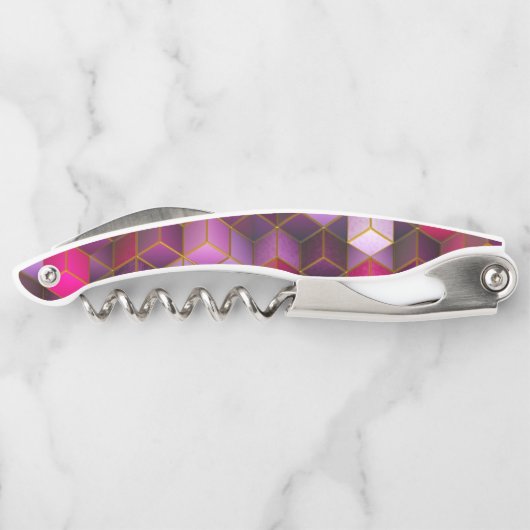 Abstract Kurkentrekker (Achterkant)