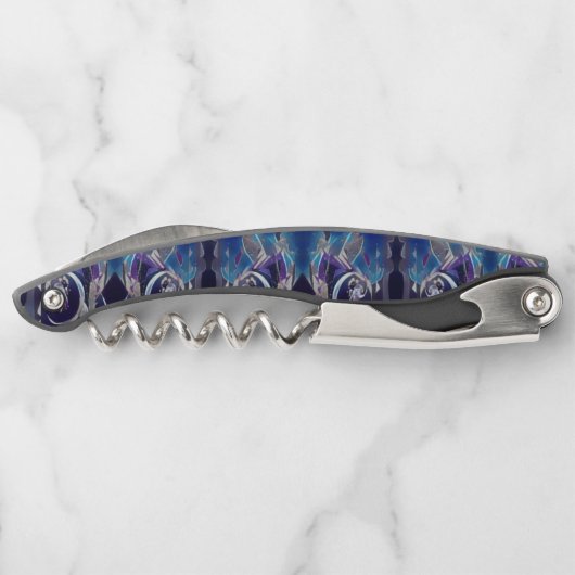 Abstract Kurkentrekker (Achterkant)