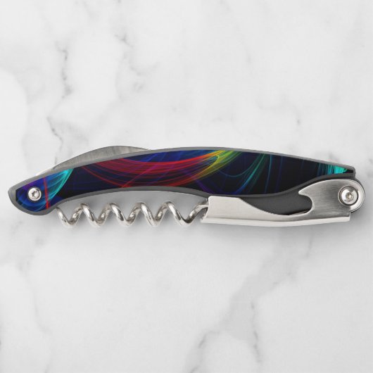 Abstract Kurkentrekker (Achterkant)