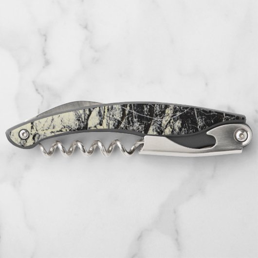 Abstract Kurkentrekker (Achterkant)