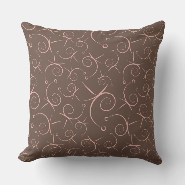 Abstract kussen met patroon (Voorkant)