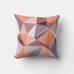 Abstract Laag Polygoon Kussen