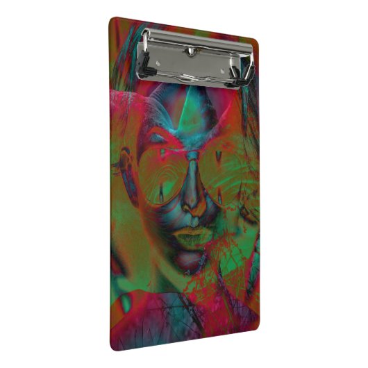 Abstract Lady Mini-klembord Mini Klembord (Schuin)