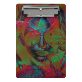 Abstract Lady Mini-klembord Mini Klembord