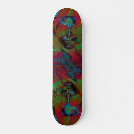 Abstract-Lady Skateboard (Voorkant)