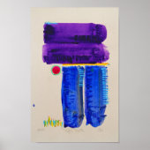 Abstract Landscape Poster (Voorkant)