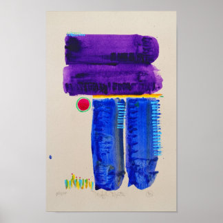 Abstract Landscape Poster