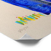 Abstract Landscape Poster (Hoek)