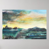 Abstract Landscape Poster (Voorkant)